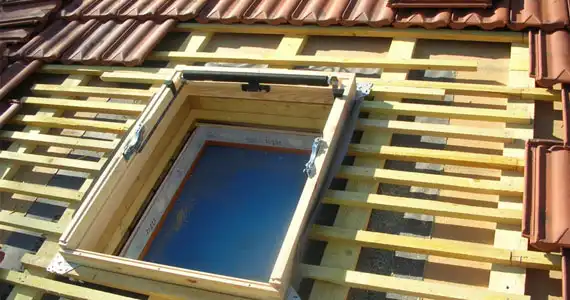 travaux de fenêtre de toit